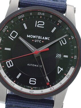 MONTBLANC Time walker MB113876 Date GMT black Dial Automatic Men's Watch